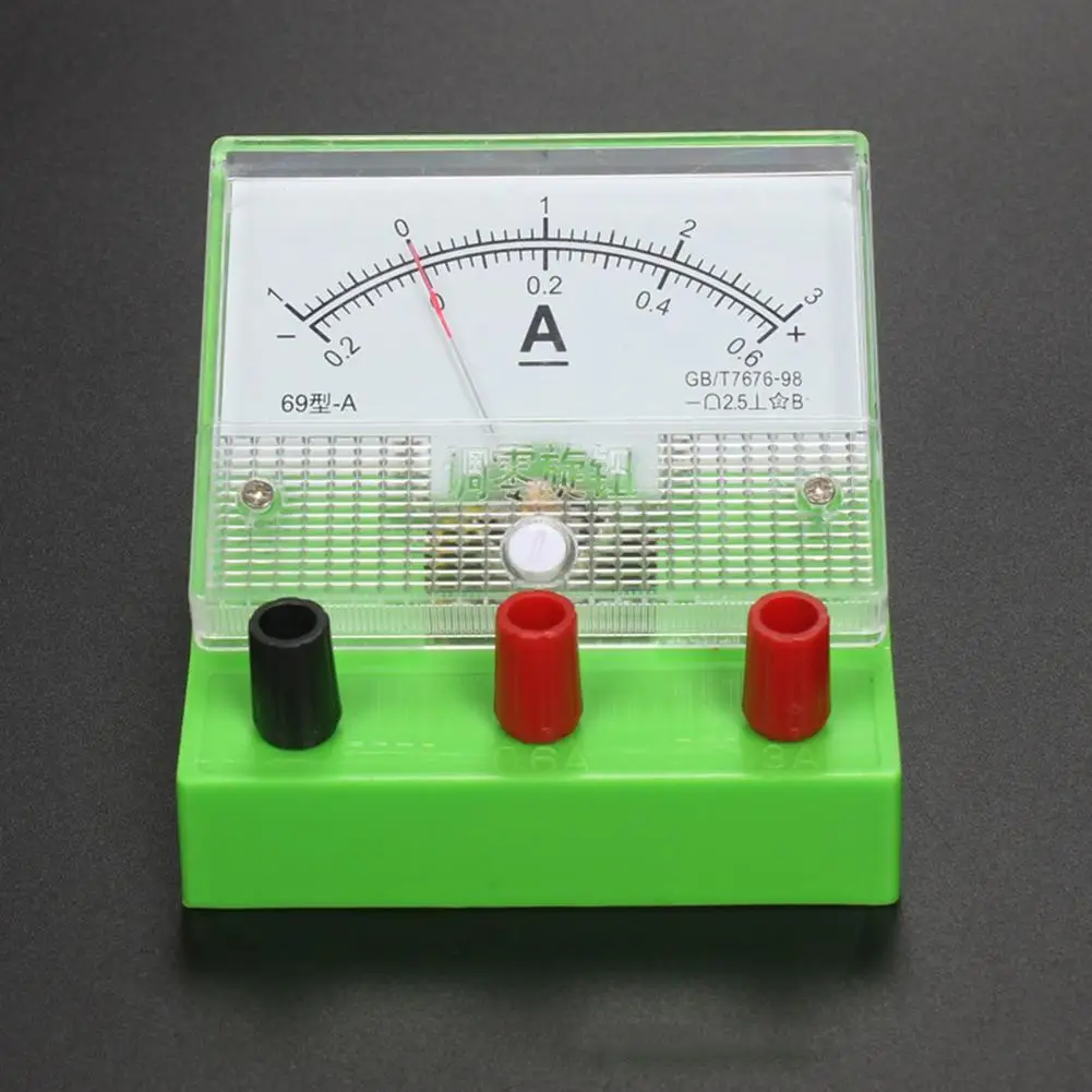 

Student fisica Physics Analog DC Voltage Meter Voltmeter Class 2.5 Electricity Teaching Science experiment Tool Equipment 
