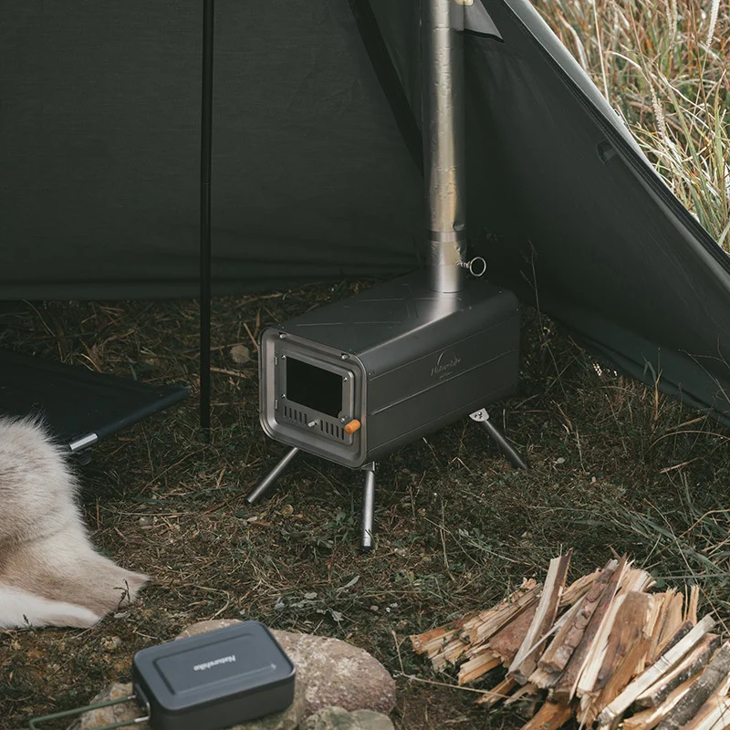Naturehike Wood Stove Mini Titanium Potable Camping Stove Outdoor - View #9