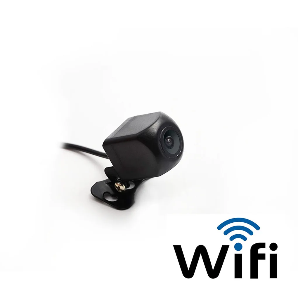 Wi-Fi камера заднего вида с широкоугольной камерой, камера ночного видения, Автомобильная камера заднего вида, совместимая с iPhone и Android