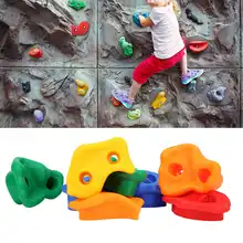 Playground-Equipment-Accessory Child for Wall-Holds-Set Rock Practical Colorful 10pcs