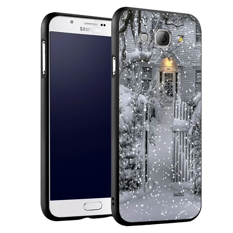 EWAU Пейзаж Зима светильник зимние силиконовый чехол для телефона для samsung A5 A6 плюс A7 A8 A9 A10s 20С 30С 40С с 50s 60 70 J6 - Цвет: B3