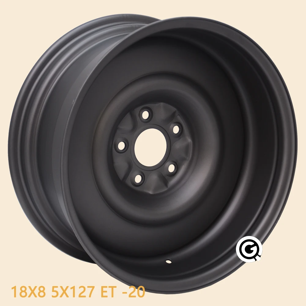 18 дюймовые стальные 18X8J 5 отверстий 5X127 офсет 20 wrangler автомобильные колеса с