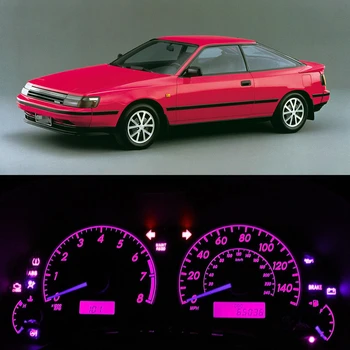 

WLJH Instrument Lights Cluster Panel Gauge Speedo Lamp Warning Bulb Full LED Dashboard Light Kits for 1982-1999 Toyota Celica