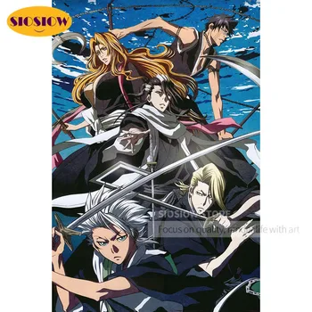 

Cartoon 5D DIY Diamond Painting BLEACH Anime Figure Full Drill Cross-stitch Kits 3D Daimond Mosaic Embroidery Home Decor Gifts