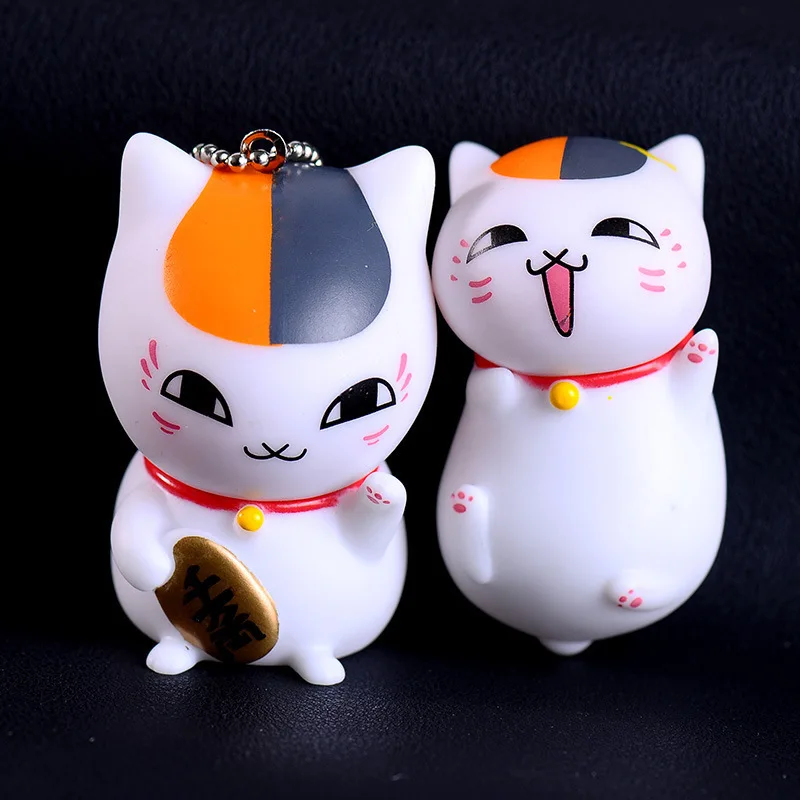 ; с изображением из мультфильма Lucky Cat кукла-брелок для ключей милый Для женщин Яо Ши цюань lian деликатес сумка с подвесками орнамент подарок