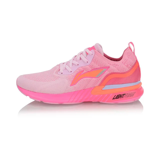 Li-Ning Для женщин ARASHI удобные кроссовки для бега; подойдет как для повседневной носки, так дышащие колготки в сеточку и принтом светильник поролоновой подкладкой ноская Спортивная обувь Кроссовки ARHP214 SJAS19 - Цвет: ARHP214-2H