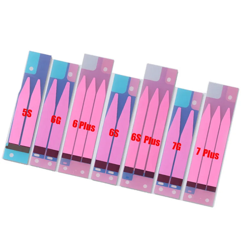 

10Pcs Battery Adhesive Sticker Glue Tape Strip Tab Replacement for iPhone X 5/6/6S/7/7 Plus FO Sale