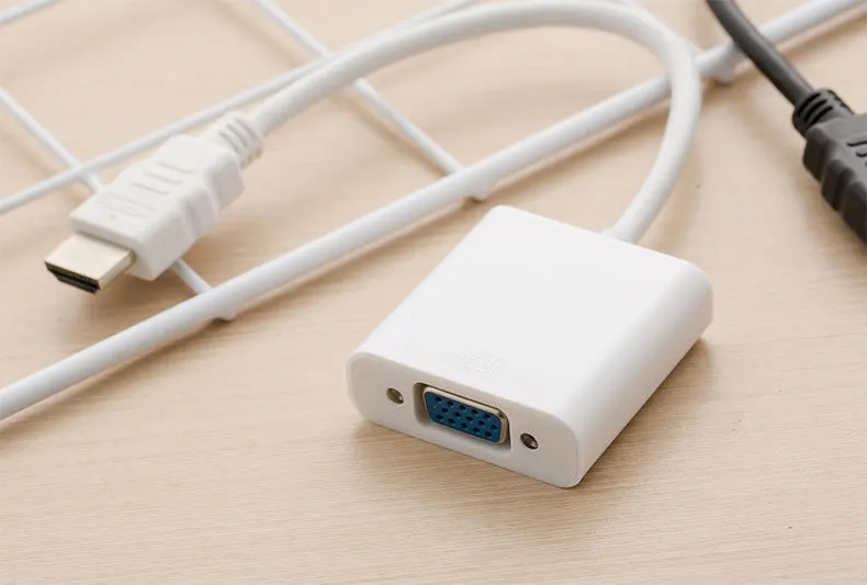 HDMI к VGA HDMI с аудио адаптер питания HD кабель 1080p HDMI к VGA Соединительный кабель KY345
