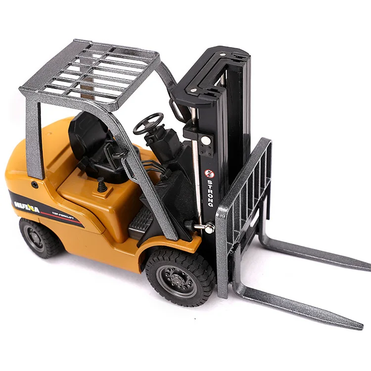 

New Products High Imitation Alloy 1: 50 Forklift Model Department Is Satisfied Children Engineering Vehicle Model Boxed Toy Deco