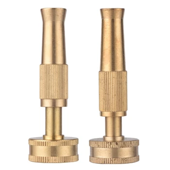 

2PCS 6-Point Internal Tooth Garden Irrigation Nozzle, Car Wash Watering Flowers, High Pressure Adjustable Garden Nozzle