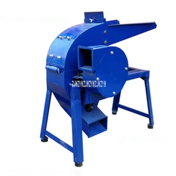 

320 Hammer Mill Straw Stalk Rice Husk Fodder Feed Crusher Dry Moxa Soybean Corn Grinding Machine Wheat Grain Crusher 3Kw 220V