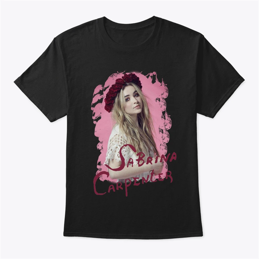 Sabrina Carpenter окрашенные футболка из хлопка футболка с короткими руками