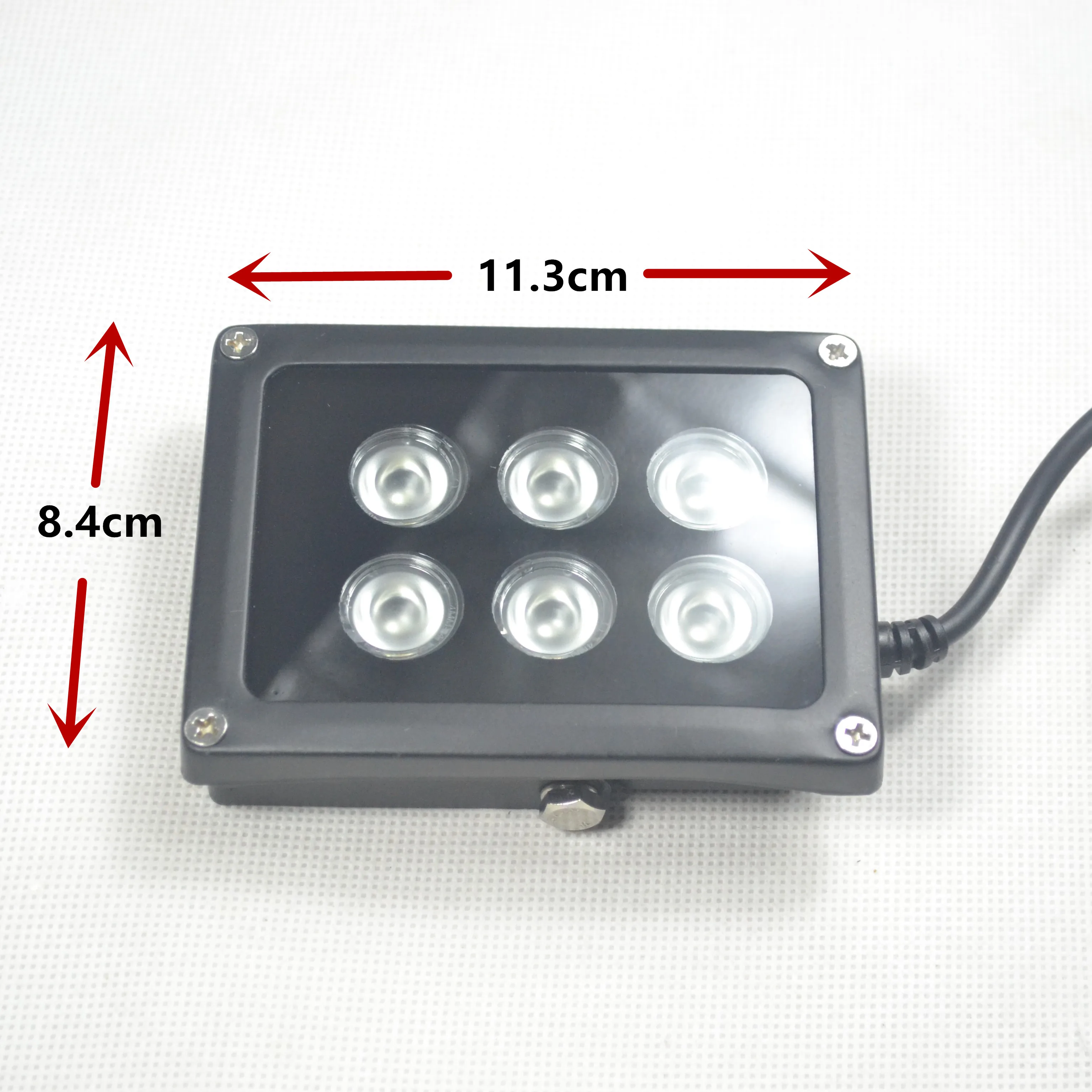 CCTV 6 шт. массив светодиодов ИК осветитель инфракрасный светильник водонепроницаемый ночного видения CCTV заполняющий светильник для камеры наблюдения