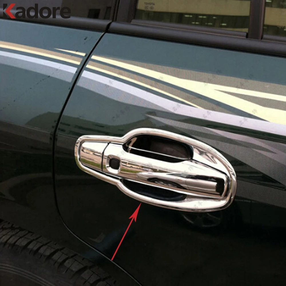 Для Toyota Land Cruiser J200 LC200 FJ200 2008 2009 2010 2011 хромированная боковая дверная ручка Чаша
