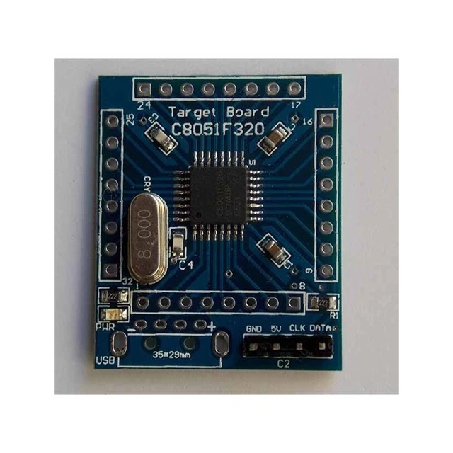 

A15-- C8051F320 Development Board C8051 Core Board Send USB-A plug