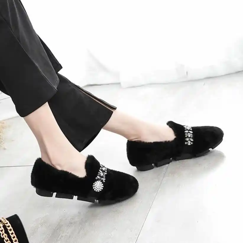 Zapatos con pelo por dentro Clearance