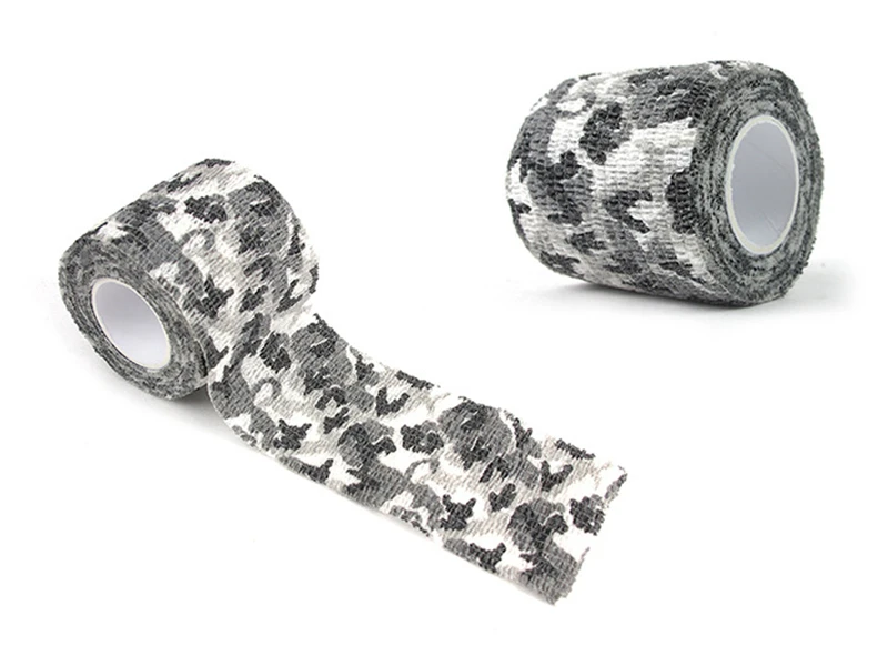 1 рулон бинт из нетканого полотна самоклеющийся растягивающийся 4,5 м уличная камуфляжная спортивная лента фитнес-пояс для поддержки мышц