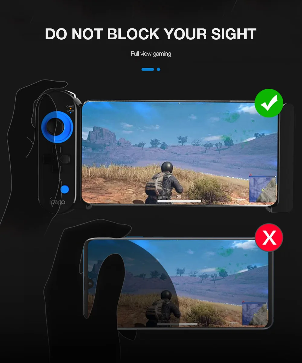 IPEGA PG-9120 беспроводной геймпад триггер Pubg контрольный Лер мобильный джойстик для телефона Android iPhone консоль управления игровой коврик IOS