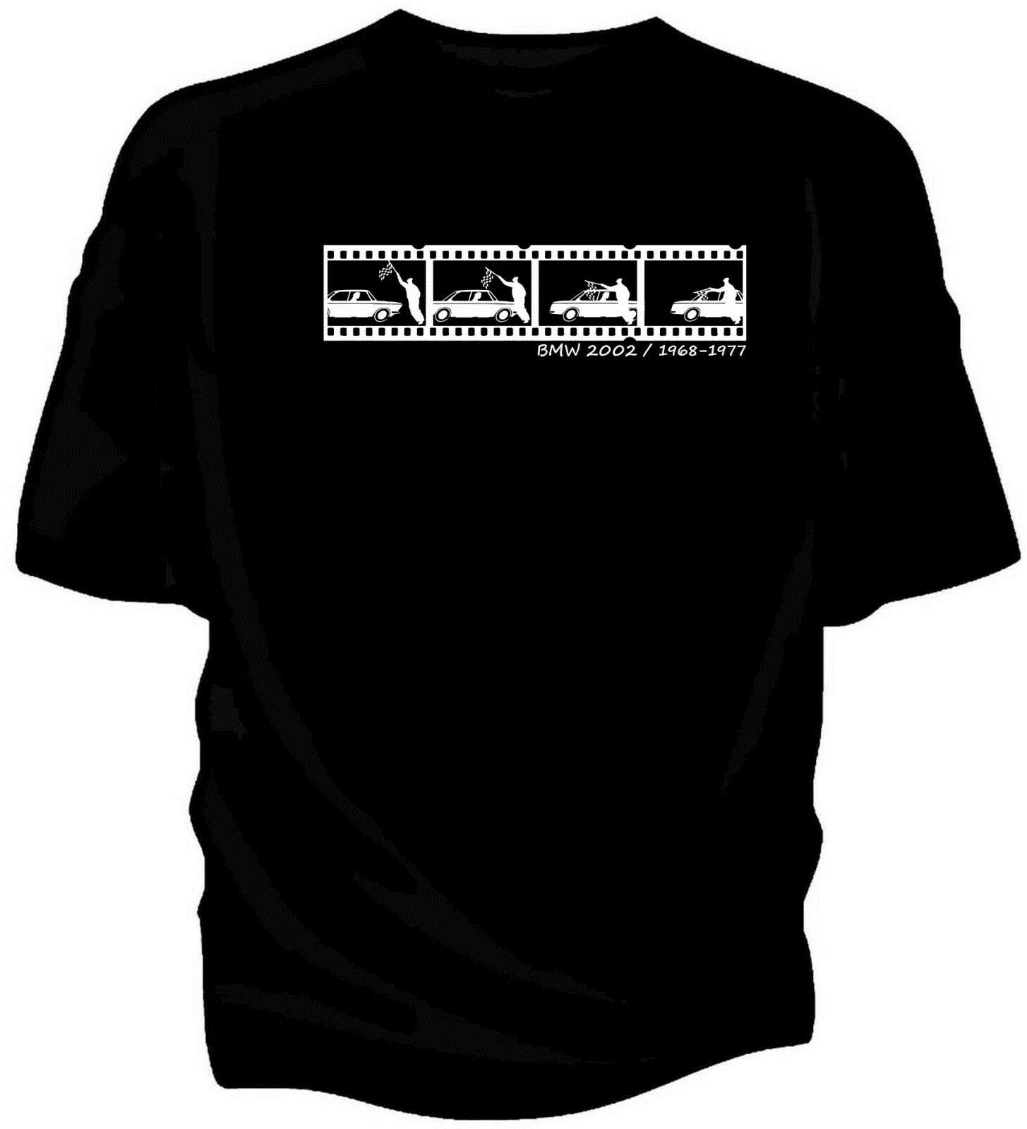 2002 Classic car t-shirt. Original film strip design | Мужская одежда