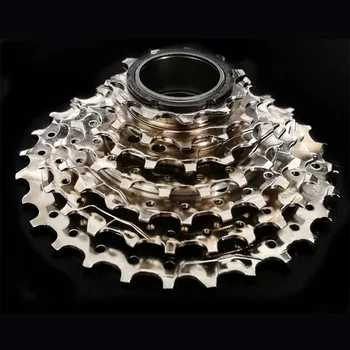 

Tool Flywheel Screw On Rustproof Replacement Mountain Bike Easy Use Nickel Plate Bicycle Freewheel 11-28T 7 Speed For Shimano