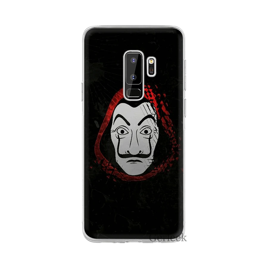 Phone Case TPU For Samsung A5 A6 A7 A8 A9 A10 A20 A30 A40 A50 A60 A70 Cover TV Series Money Heist House Of Paper