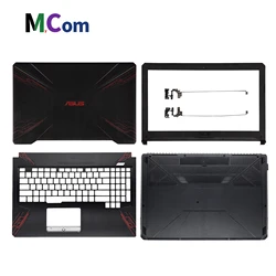 Cubierta trasera LCD para ordenador portátil, bisel frontal, bisagras, reposamanos, funda inferior, para ASUS FX80, FX80G, FZ80G, FX504, FX504G, ZX80, 47BKLLCJN80