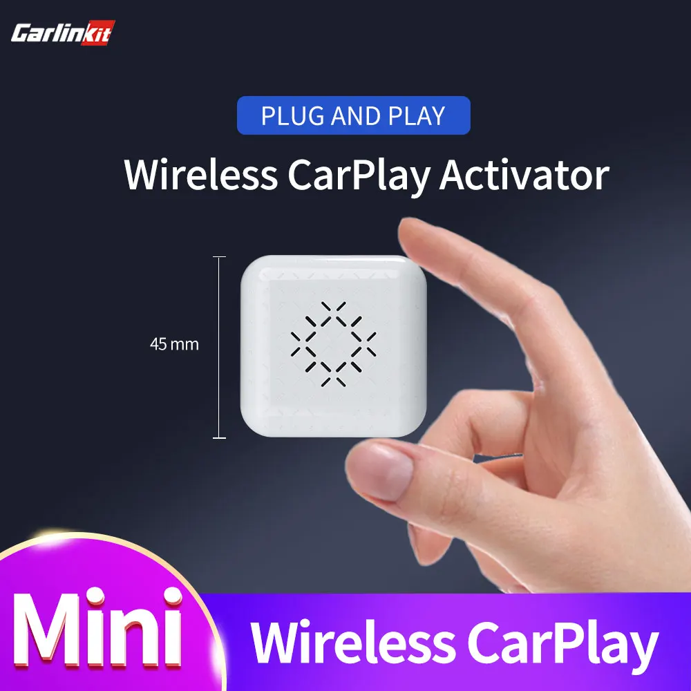 Carlinkit 3.0 Mini Wireless Carplay Adapter carplay adapter For Hyundai Peugeot Honda Infiniti Chevrolet Renault Megane Seat For 98% Models IOS