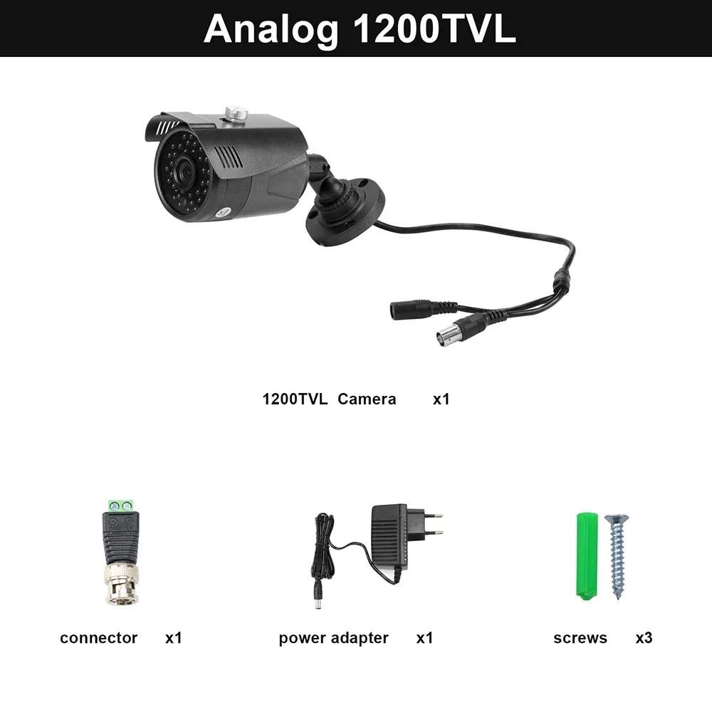 HomeFong камера видеонаблюдения HD1080P CCTV для видеодомофона Проводная Домашняя