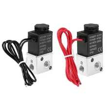 1/8BSP 3 способ нормально соленоид закрытый быстрый ответ Электрический переключатель воды клапан управления соответствующий поток и направление