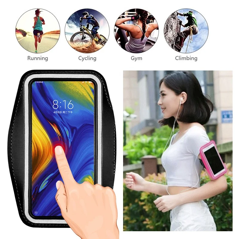 Ручной Чехол для телефона Xiaomi Mi A3 A2 Lite 9T 9 Pro 8 SE F1 Redmi Note 7 6 5 Plus 6A 7A чехол бега|Сумки
