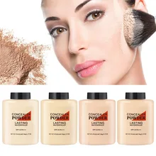 Новая матовая рассыпчатая пудра контроль масла длительный МАКИЯЖ для лица, хайлайтер, гладкая полупрозрачная Пудра Косметика