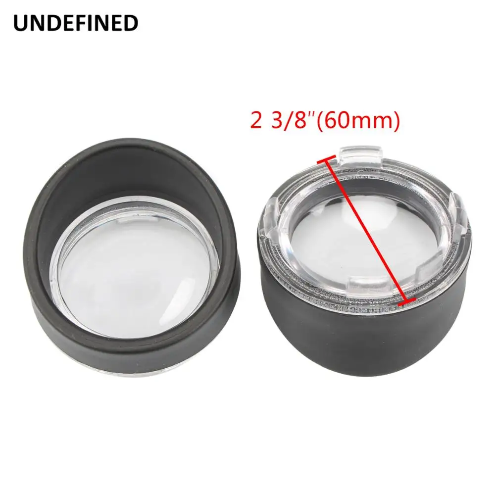 2pcs Matte Black Motorcycle Turn Signal Light Lens Cover Bezel Visor Bullet For Harley Touring Sportster XL883 1200 Dyna Softail