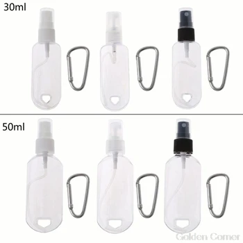 

30ml 50ml Reusable Portable Mini Size Spray Bottle Hand Sanitizer Travel Small Size Jy07 20 Dropship