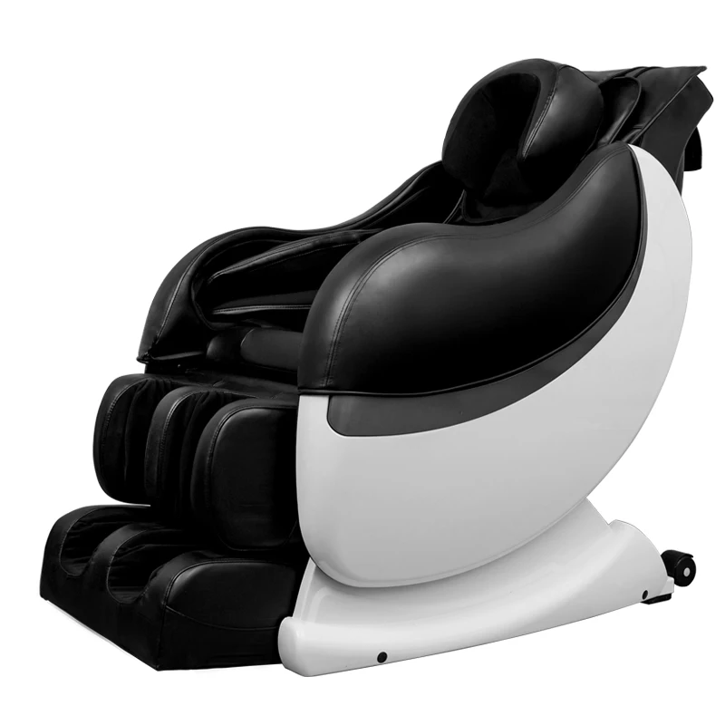 Высокая стоимость-эффективное Дешевое массажное кресло с нулевой гравитацией полностью автоматическое многофункциональное капсульное отопление тела электрическая космическая кабина - Цвет: Черный