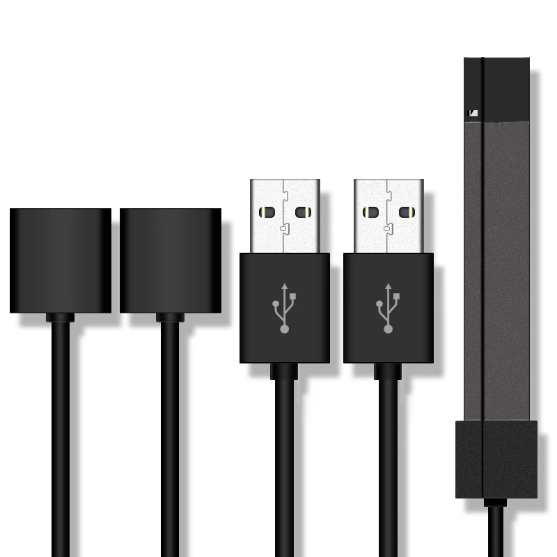 Зарядка для электронной сигареты 2,0 Магнитный USB кабель длинный шнур Зарядка для Juul Vape Pod совместимый