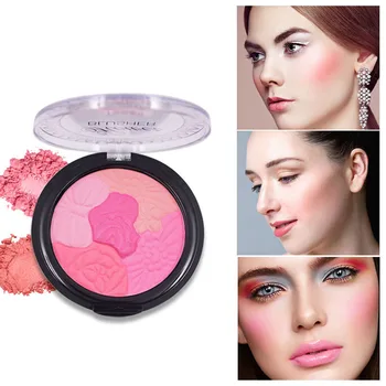 

Eyes Dancing Make Up Blush Cream Makeup Long Lasting Face Cheek Color Powder Cosmetics Pink Peach Matte Mineral Pigment Blusher