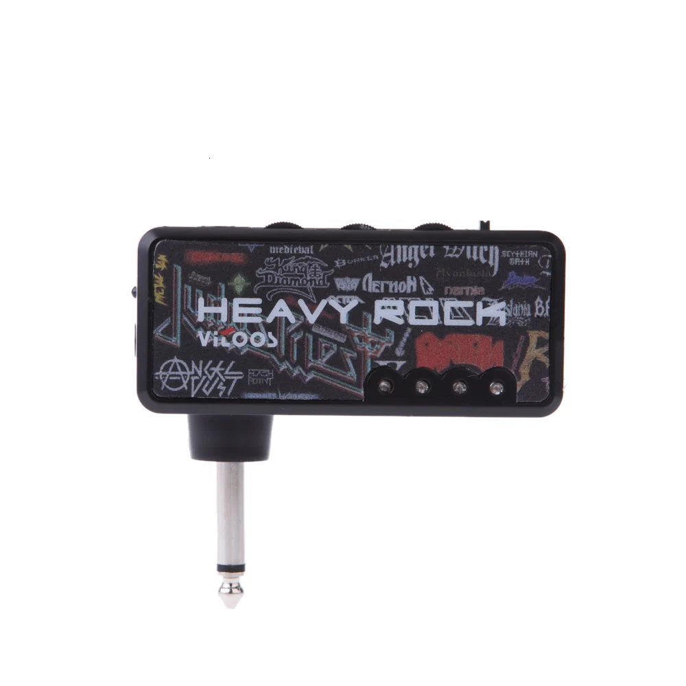 2019 Hot Portable Guitar Amplifier Electric Guitar Mini Headphone Amp Light weight Design Heavy Rock Compact