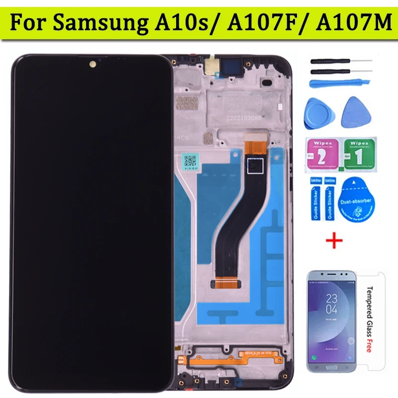 ЖК-дисплей 6 2 ''для Samsung Galaxy A10S A107 сенсорный экран дигитайзер в сборе для A107F
