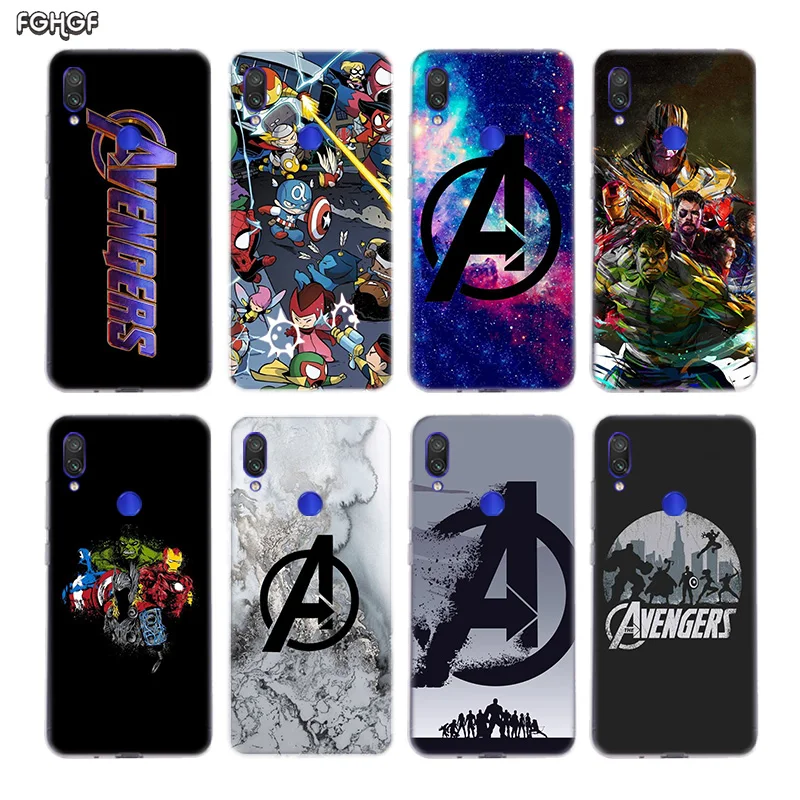 

Avengers Endgame Silicone Case For Xiaomi Redmi Note 7 6 Pro 5 4 4X K20 7A Y3 S2 5A 6A Xiomi Pocophone F1 9T 9 SE 8 A2 6X Cover
