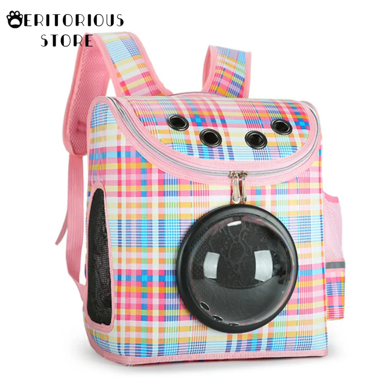 Переноска для домашних питомцев рюкзак в виде космической капсулы кошек и