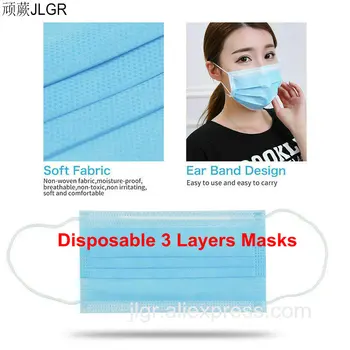 

Mouth Mask Antivirus Flu Anti Infection Dust Masks Particulate Respirator PM2.5 Protective Safety Face Masks Disposable Masks