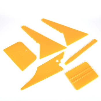 

6pcs/set Professional car window tint film tool kits Squeegees Scrapers Film Cutters Wrapping Tint Installing Tool Accessories