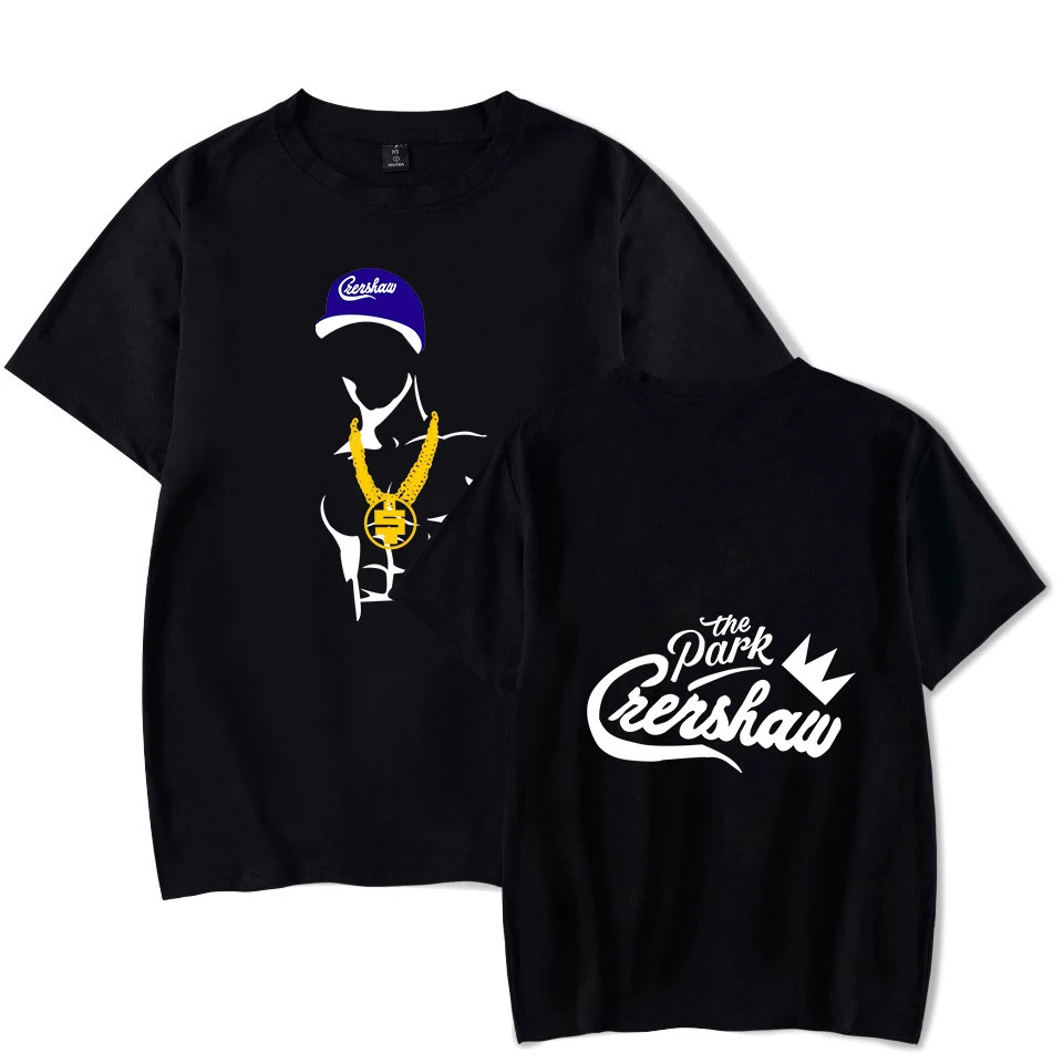 Новая летняя черная футболка Nipsey Hussle Мужская/Женская модная повседневная с