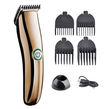 

Travel Portable USB Rechargeable Grooming Beard Shaving With Comb Home Salon Professional Handheld Electric Hair Clipper Set