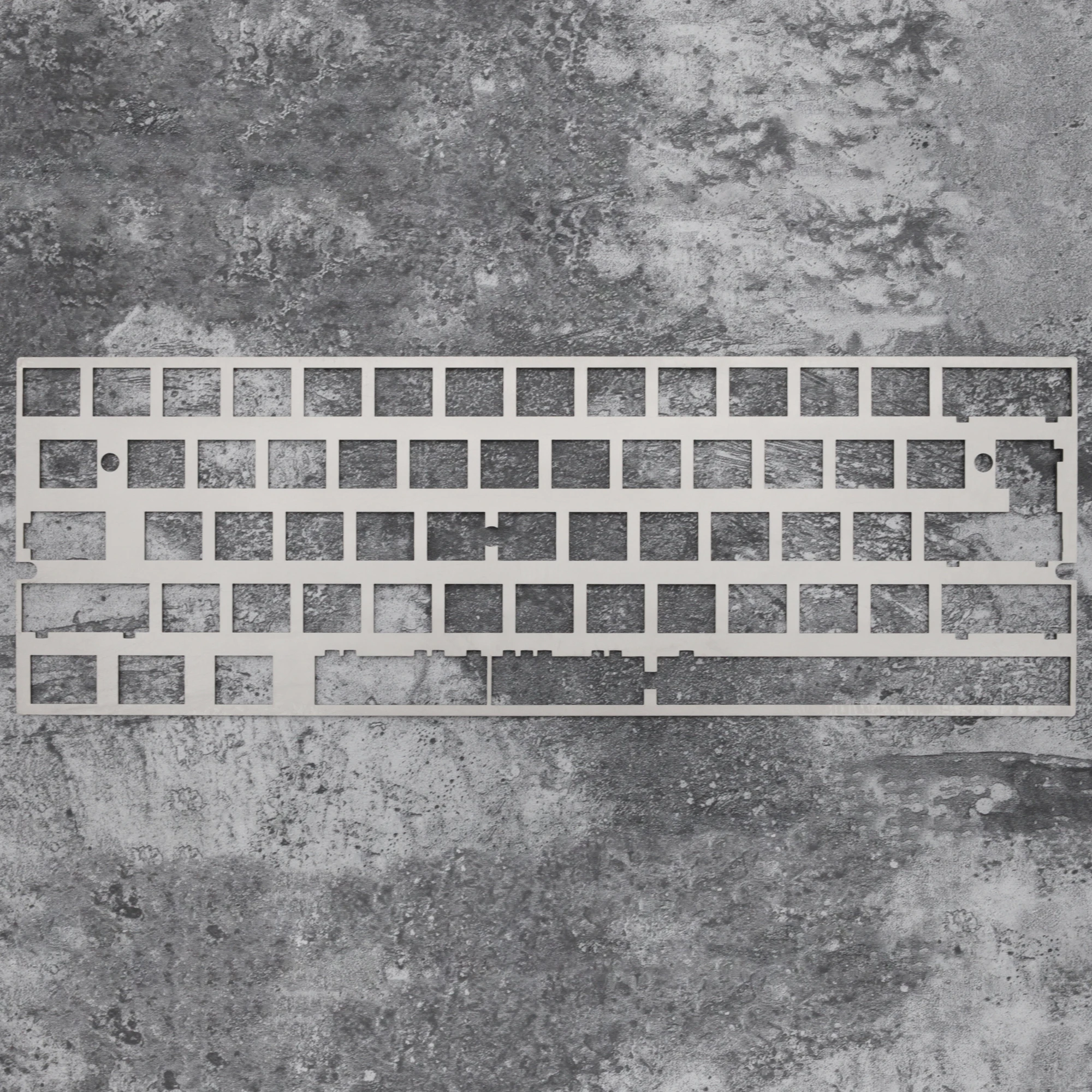 alps matias 60 stainless steel plate Mechanical Keyboard Plate support