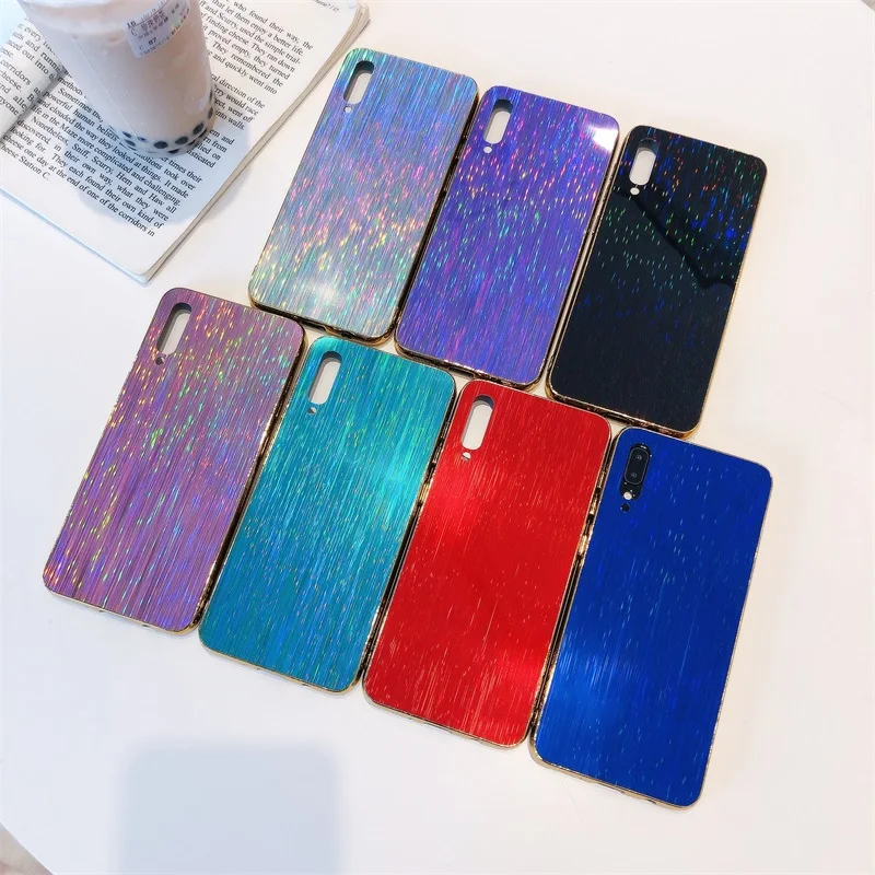Яркий блестящий чехол для HUAWEI P20 P30 Honor 10 8A MATE 20 30 Pro plus Lite Y6 Y9 P SMART 2019 nova 5i задняя