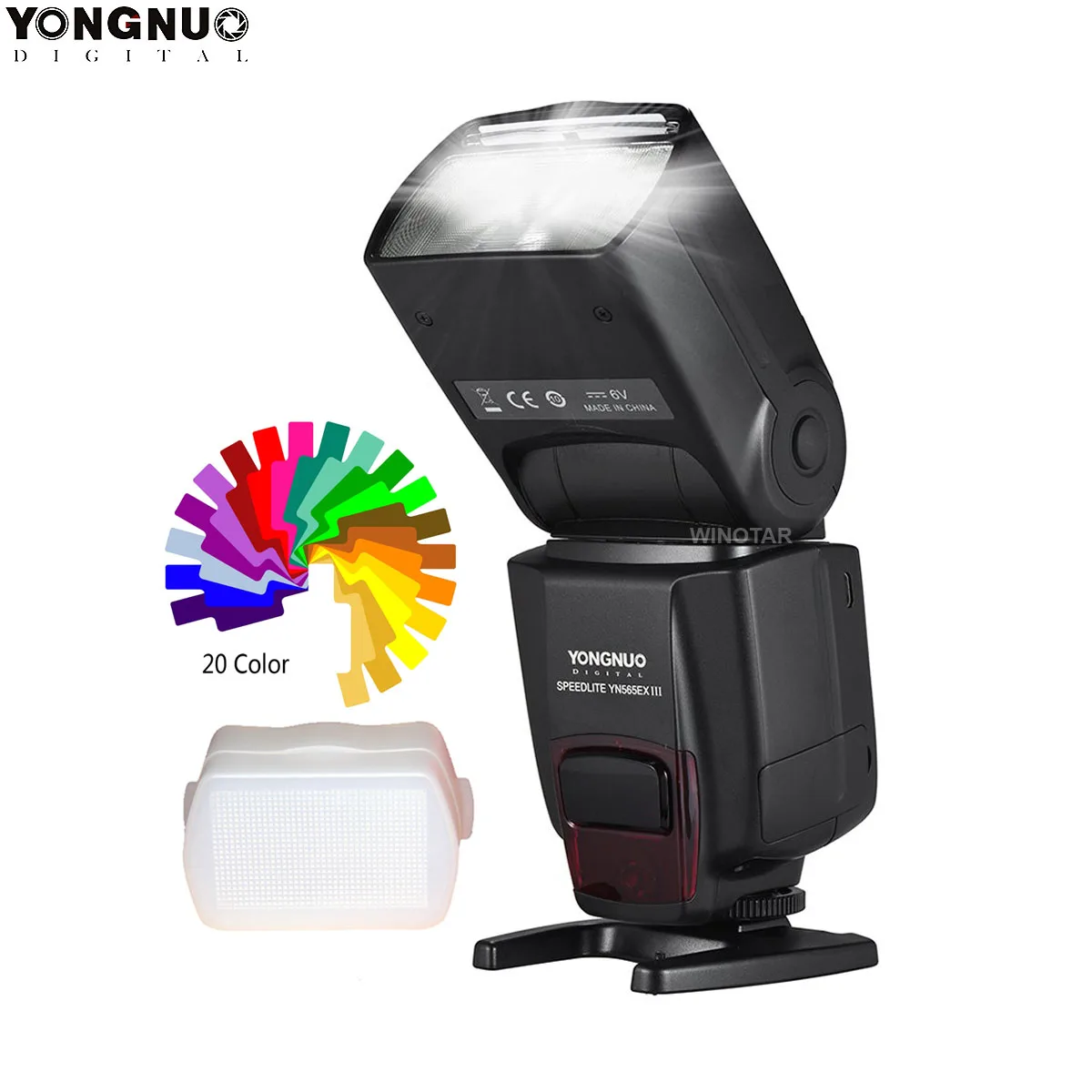Светодиодная лампа для видеосъемки YONGNUO YN568EX III YN568-EX Беспроводной ttl HSS Вспышка