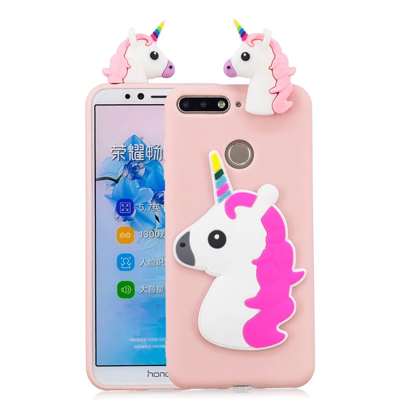 Силиконовый чехол для Huawei Y5 Y6 Y7 Prime 2018 Y9 2018|Бамперы| |