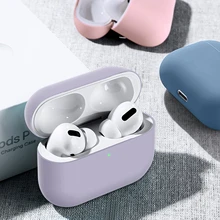 

Candy Silicone Cases For Pro Case Wireless Bluetooth for 3 Cover Earphone Case For Air Pods Pro Fundas