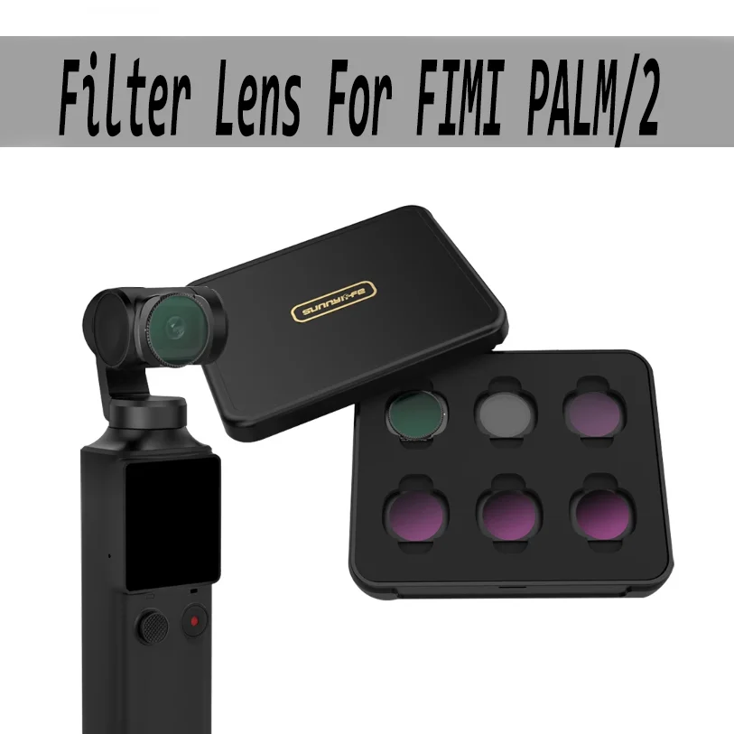 Набор фильтров FIMI область ладони/2 MCUV CPL ND ND4/8/16/32 для объектива Gimbal Protector Camera Accessories